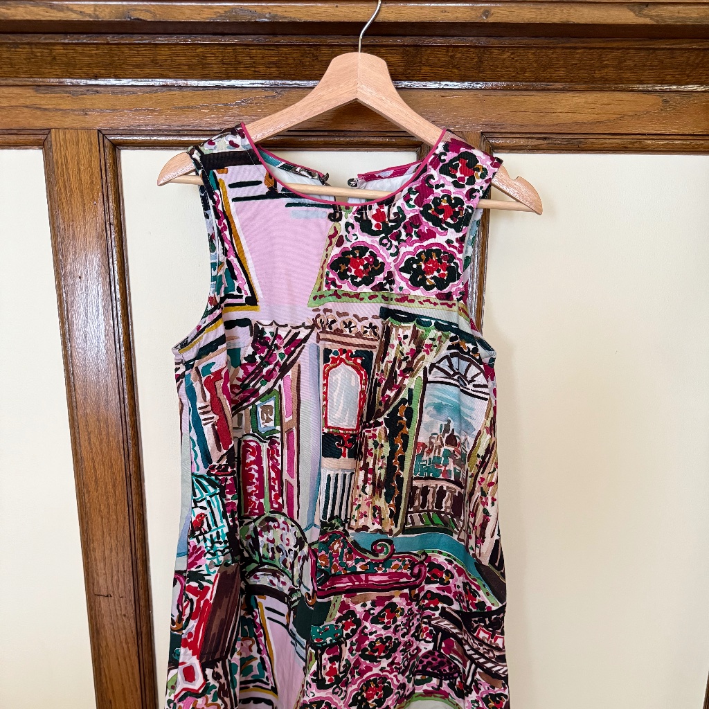 Anthropologie Amelia Sleeveless Shift Dress Size S